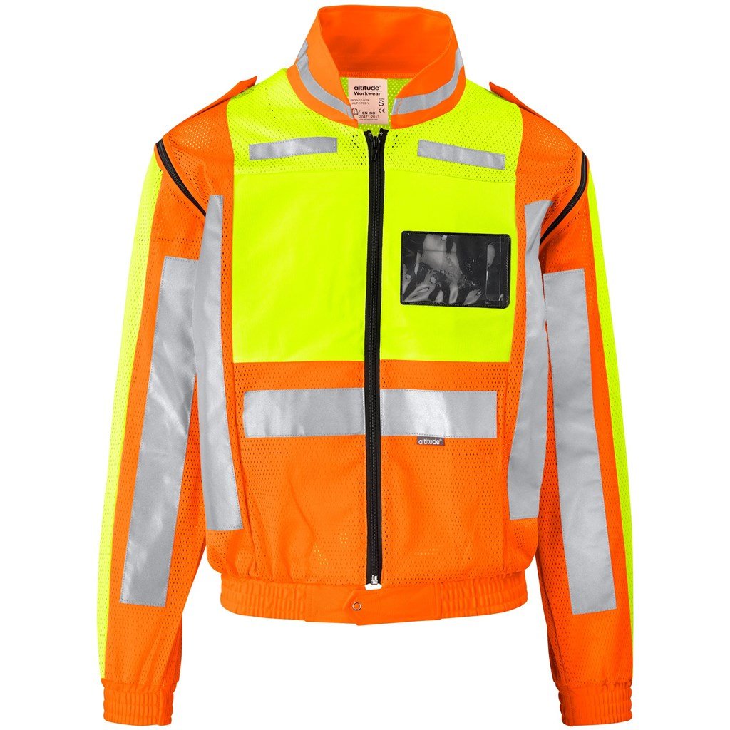 Metro Two-Tone High Visibility Reflective Zip-Off Jacket