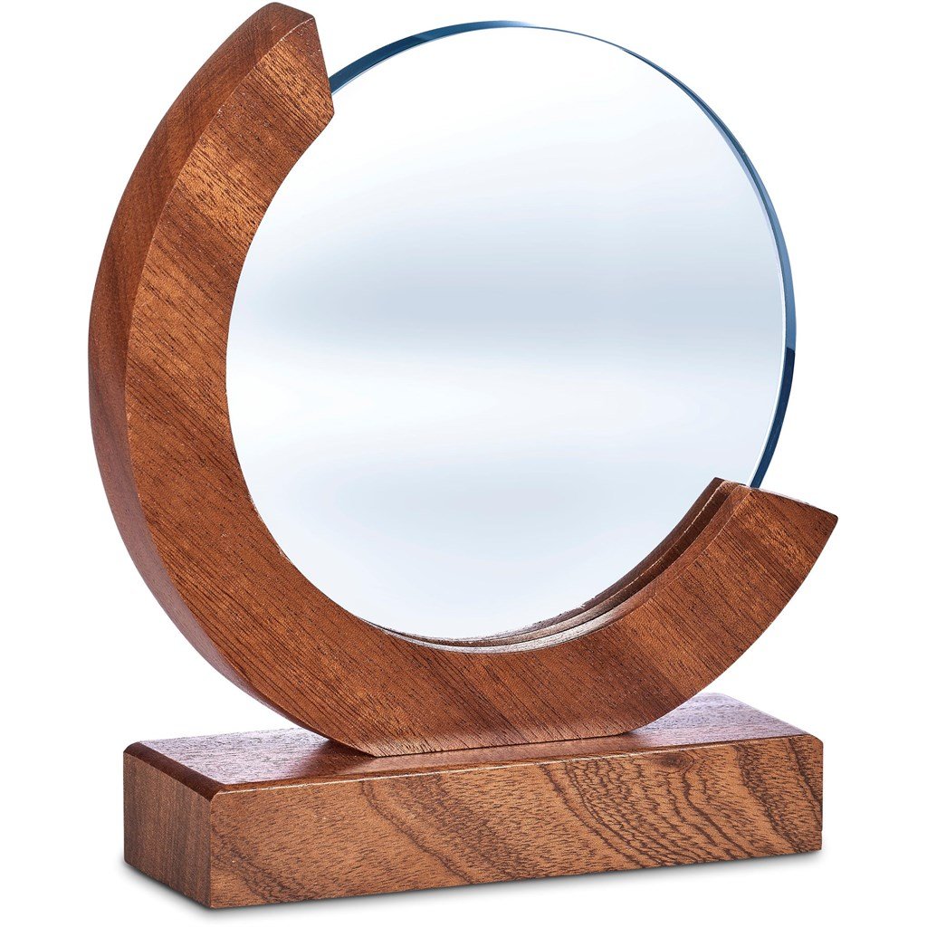 Reverence Achievement Award - Premium Optical Glass and Wood