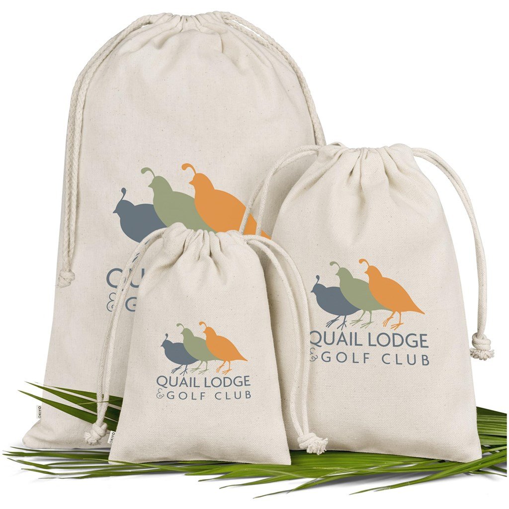 Chikara Mini Cotton Drawstring Pouch