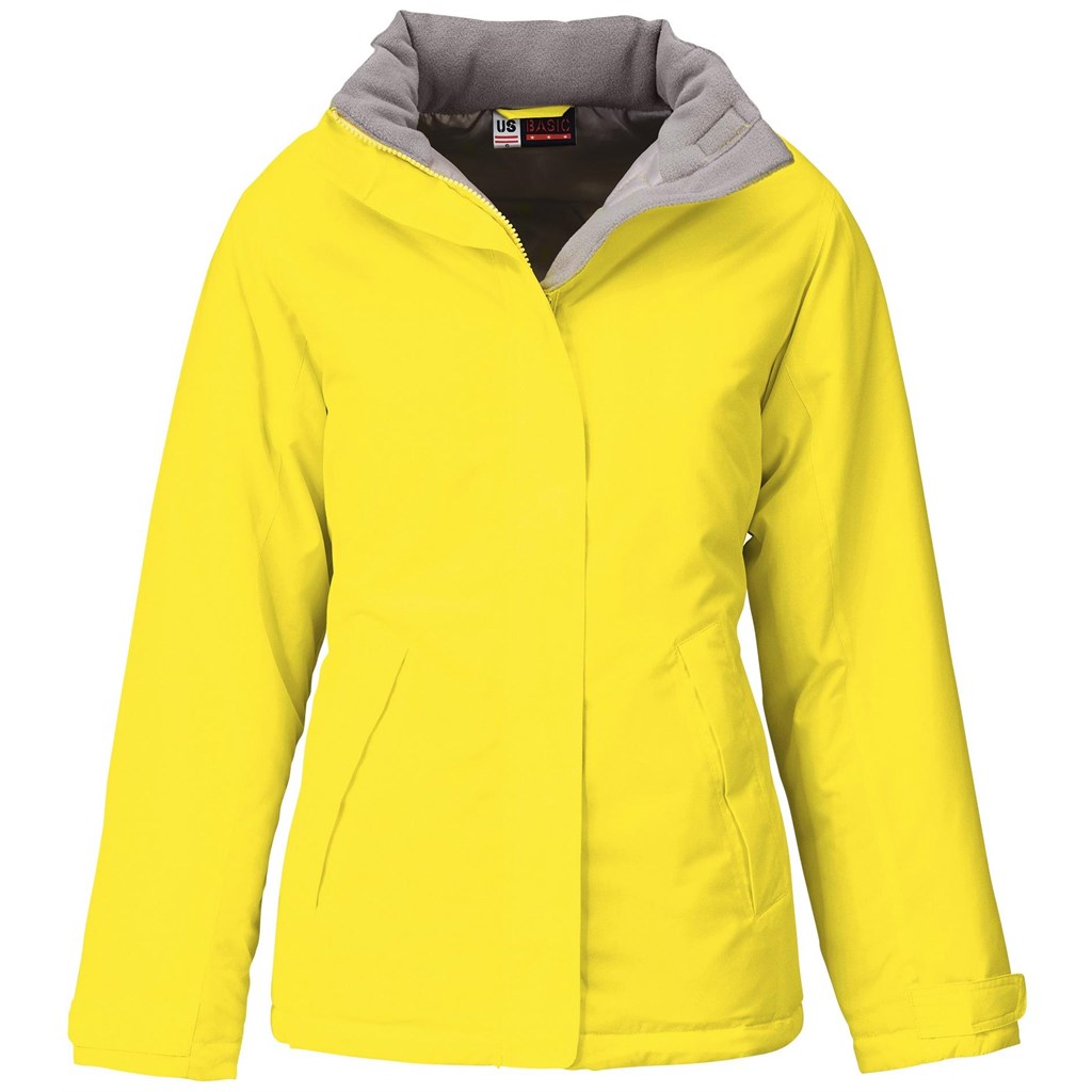 Ladies Hastings Parka  - Yellow