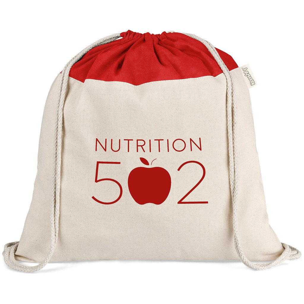 Dominica Jumbo Cotton Drawstring Bag