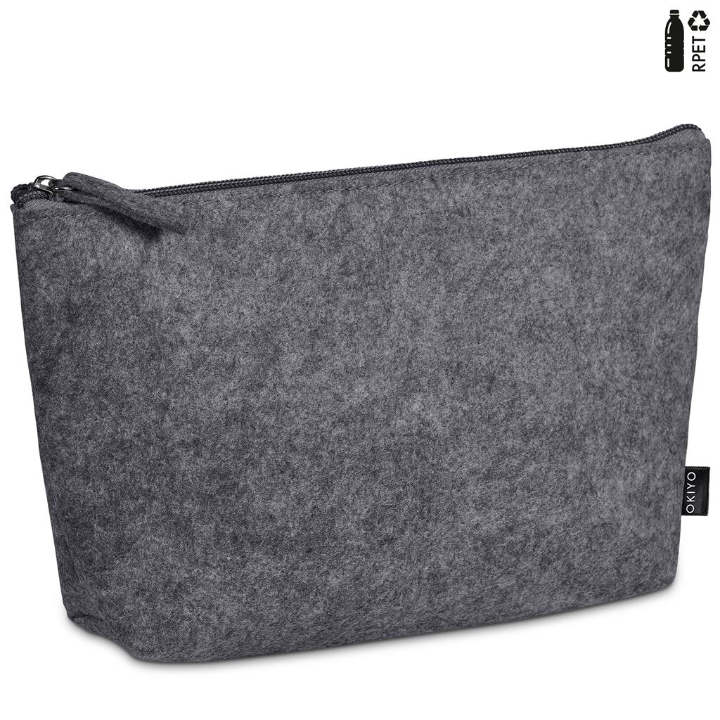Kesho Recycled PET Felt Mini Cosmetic Bag