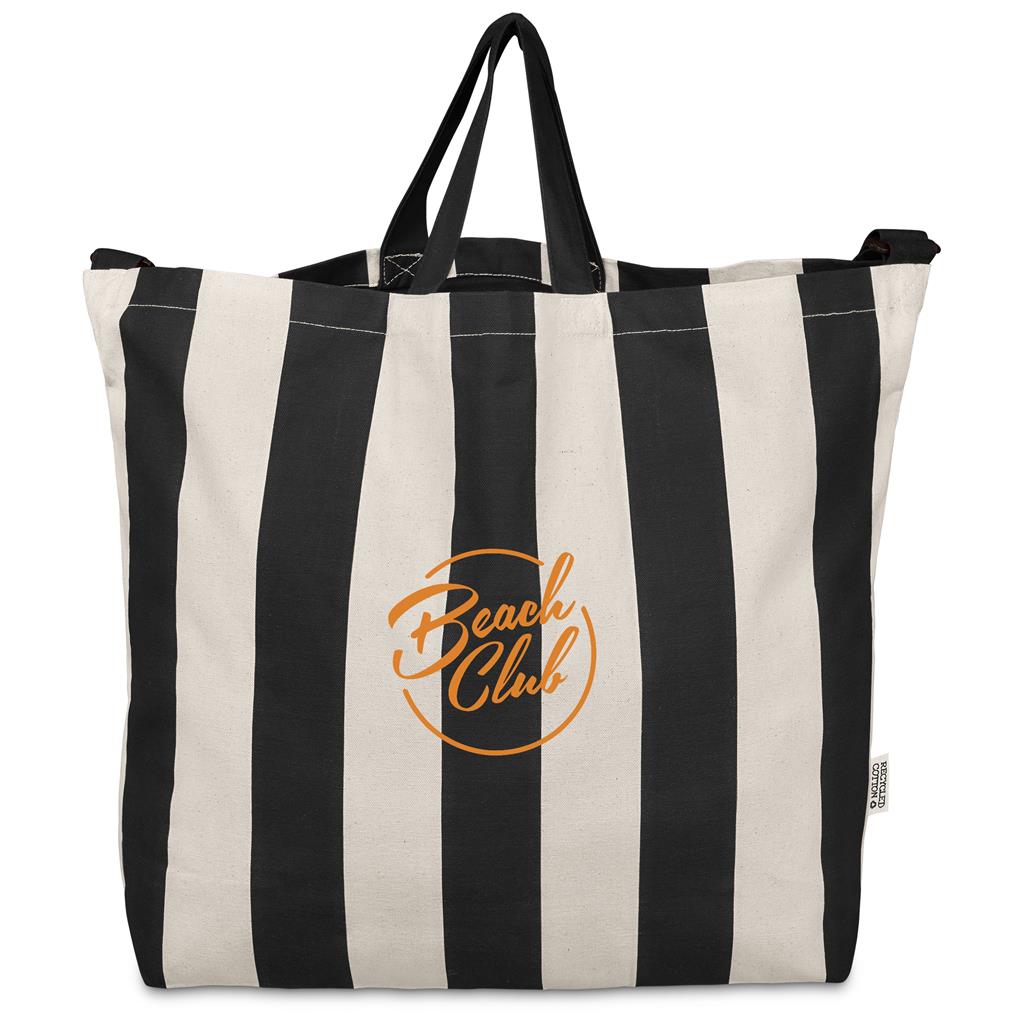 Natsuri Recycled Canvas Large Beach Bag