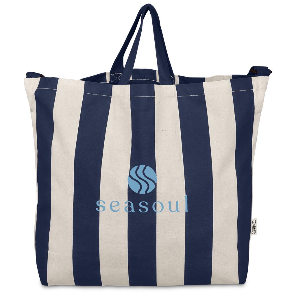 Natsuri Recycled Canvas Large Beach Bag