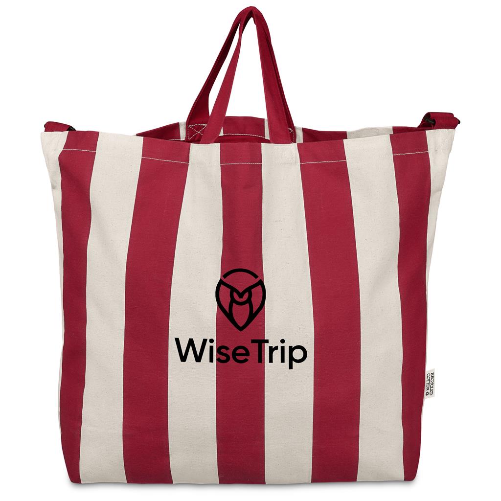 Natsuri Recycled Canvas Large Beach Bag