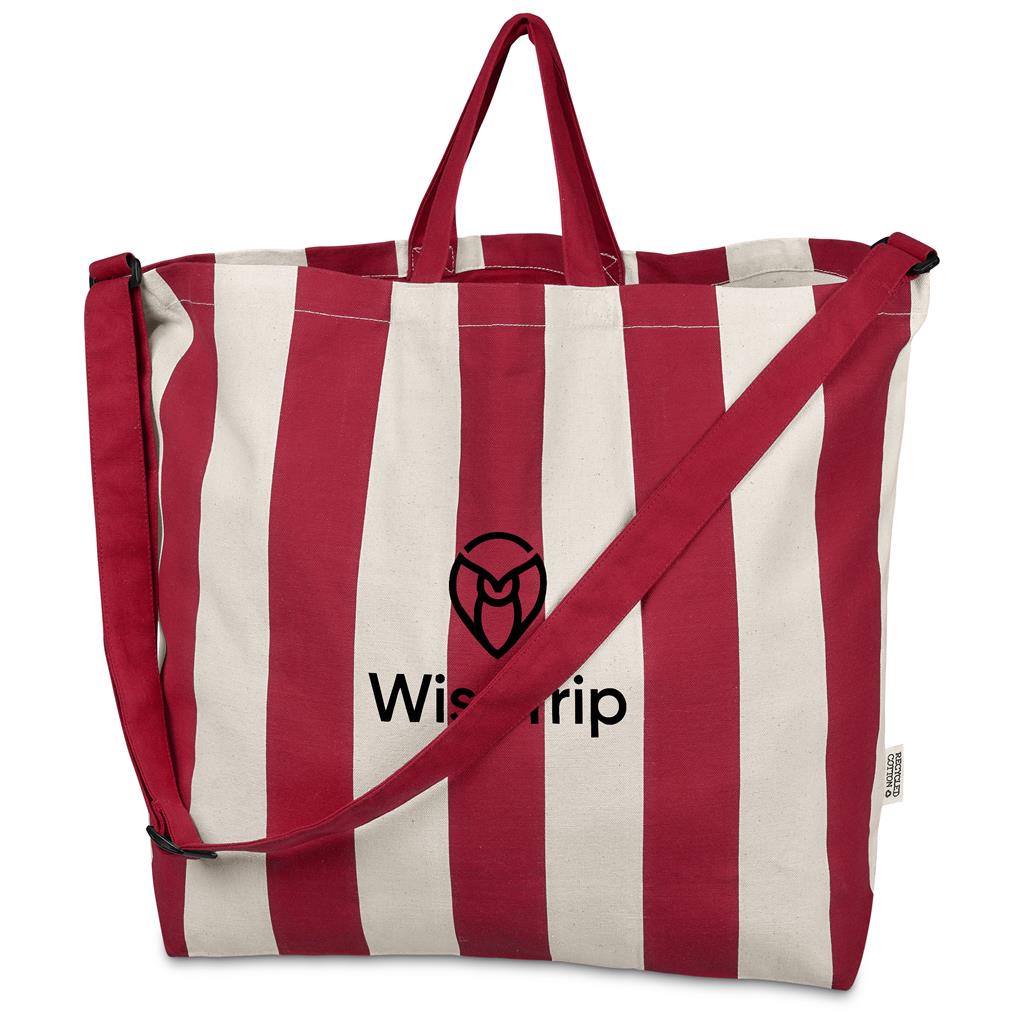 Natsuri Recycled Canvas Large Beach Bag