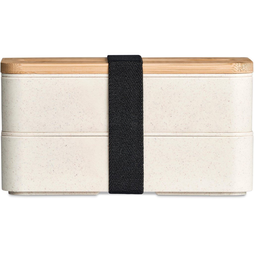 Dura Wheat Straw & Bamboo Lunch Box Set