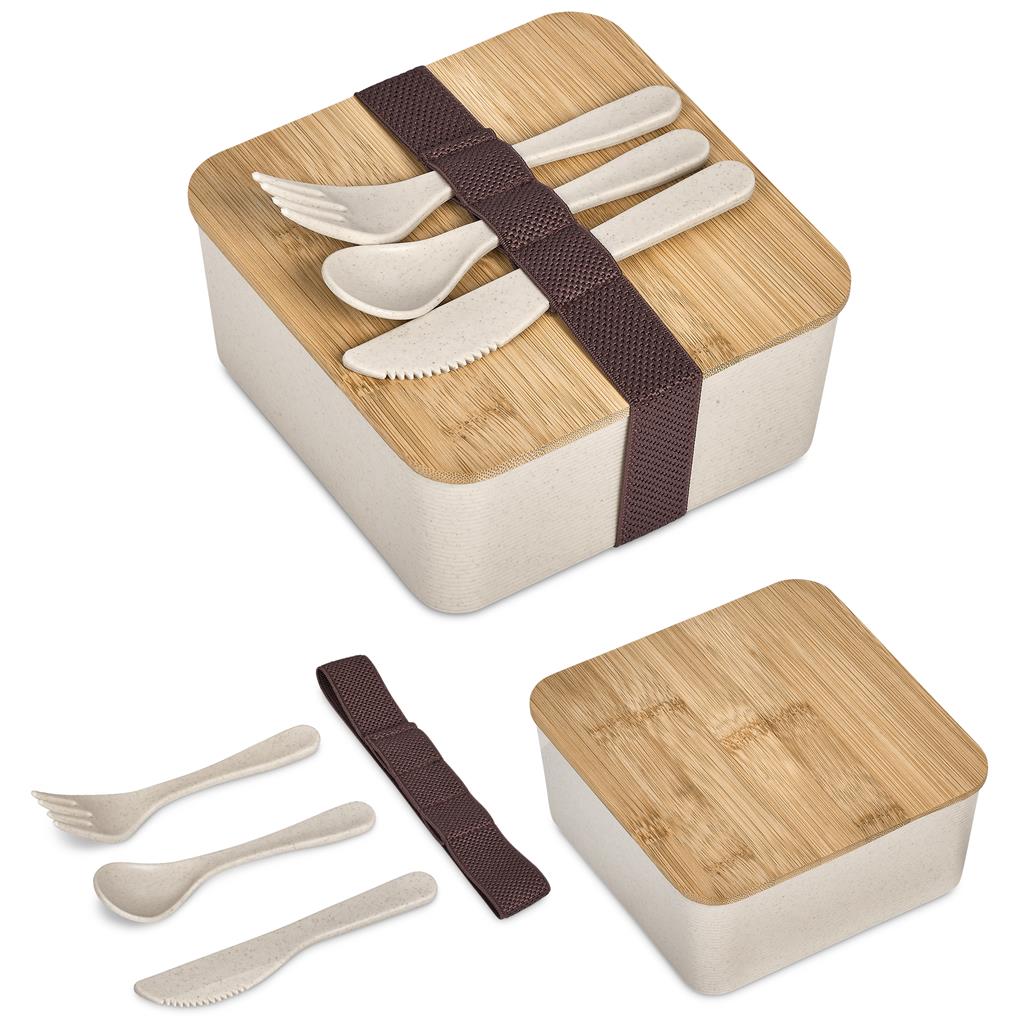 Wani Wheat Straw & Bamboo Lunch Box