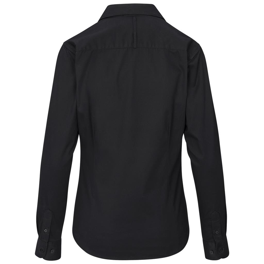 Ladies Long Sleeve Cotton Twill Moderna Shirt