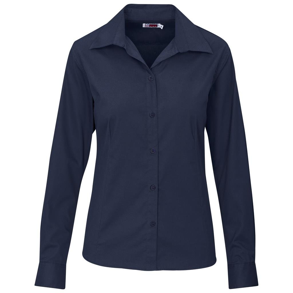 Ladies Long Sleeve Cotton Twill Moderna Shirt