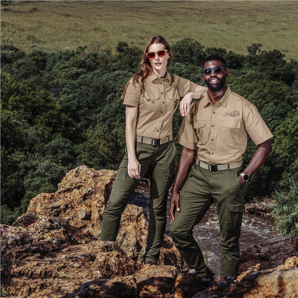 Mens Short Sleeve Mawenzi Twill Shirt