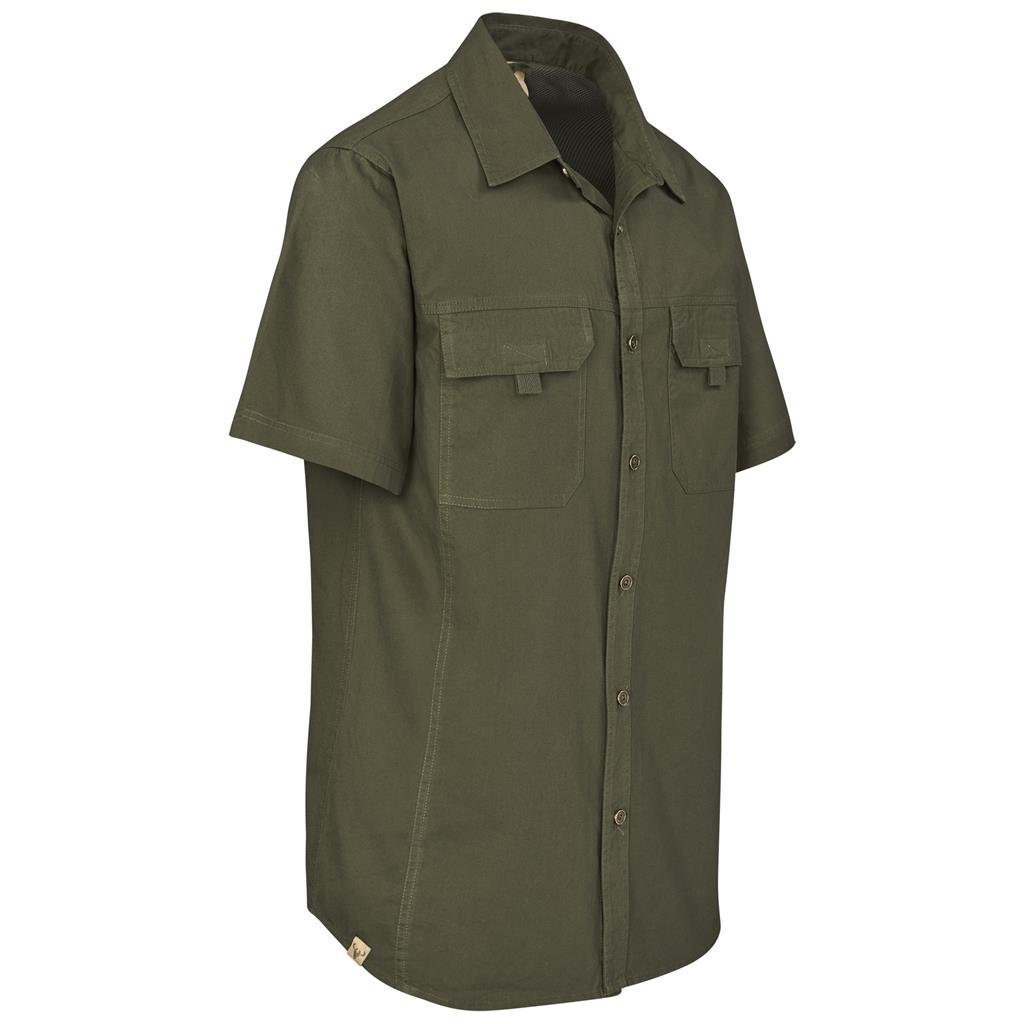 Mens Short Sleeve Mawenzi Twill Shirt
