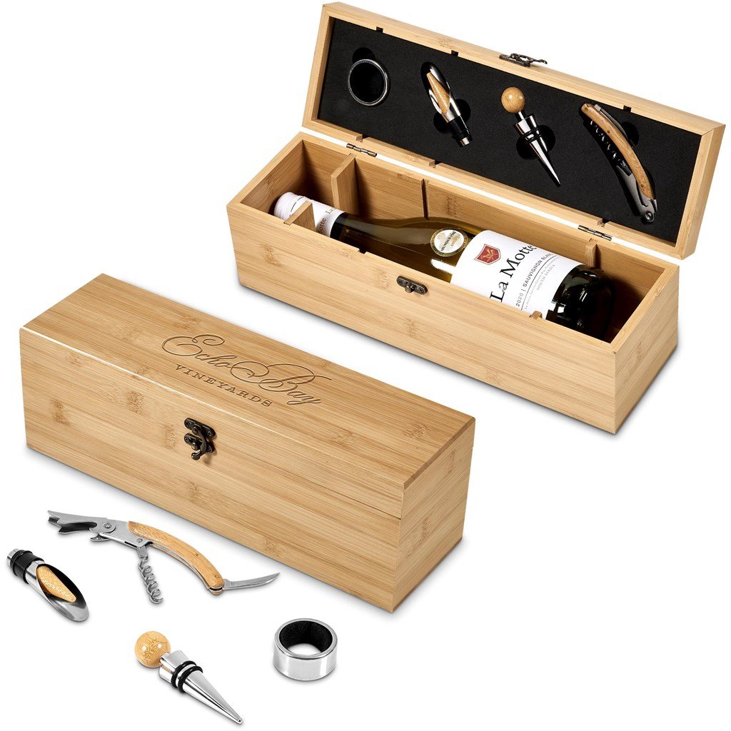 Wainoka Bamboo Wine Set