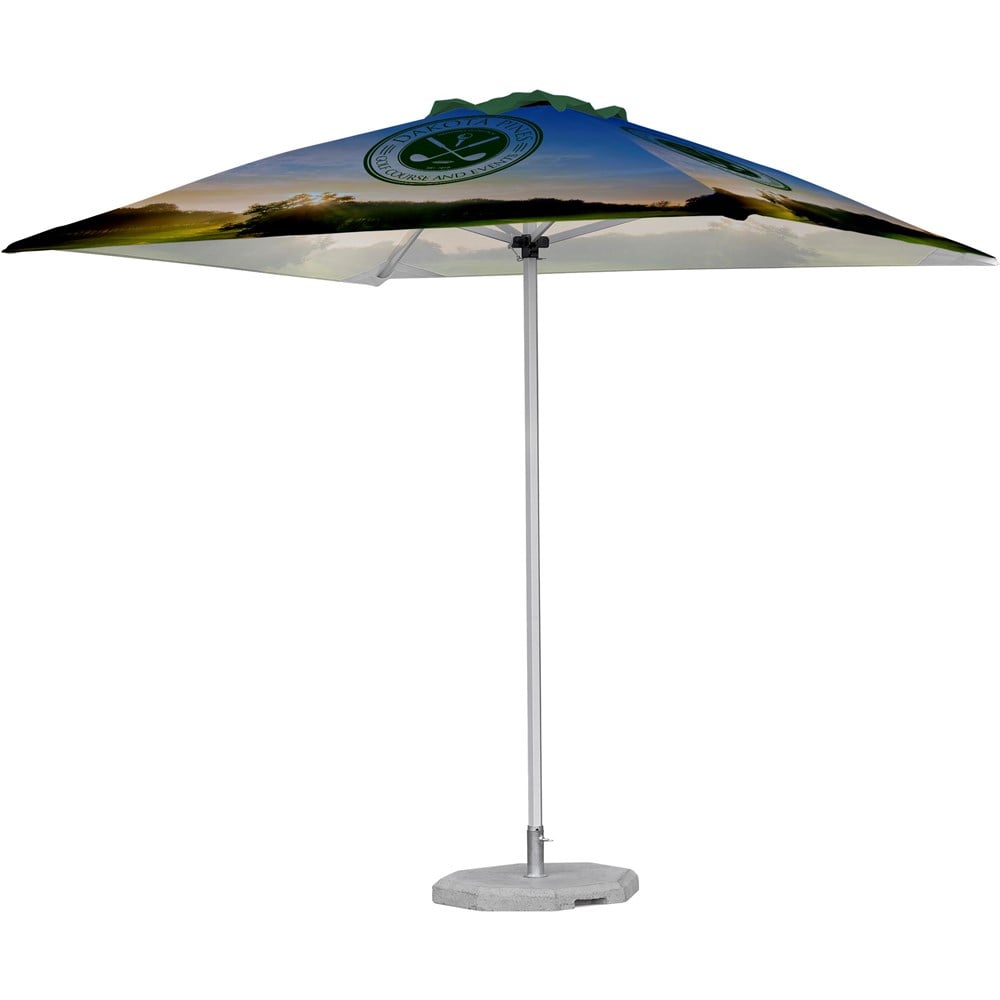 Fade Resistant Parasol Single Pole 3 x 3m