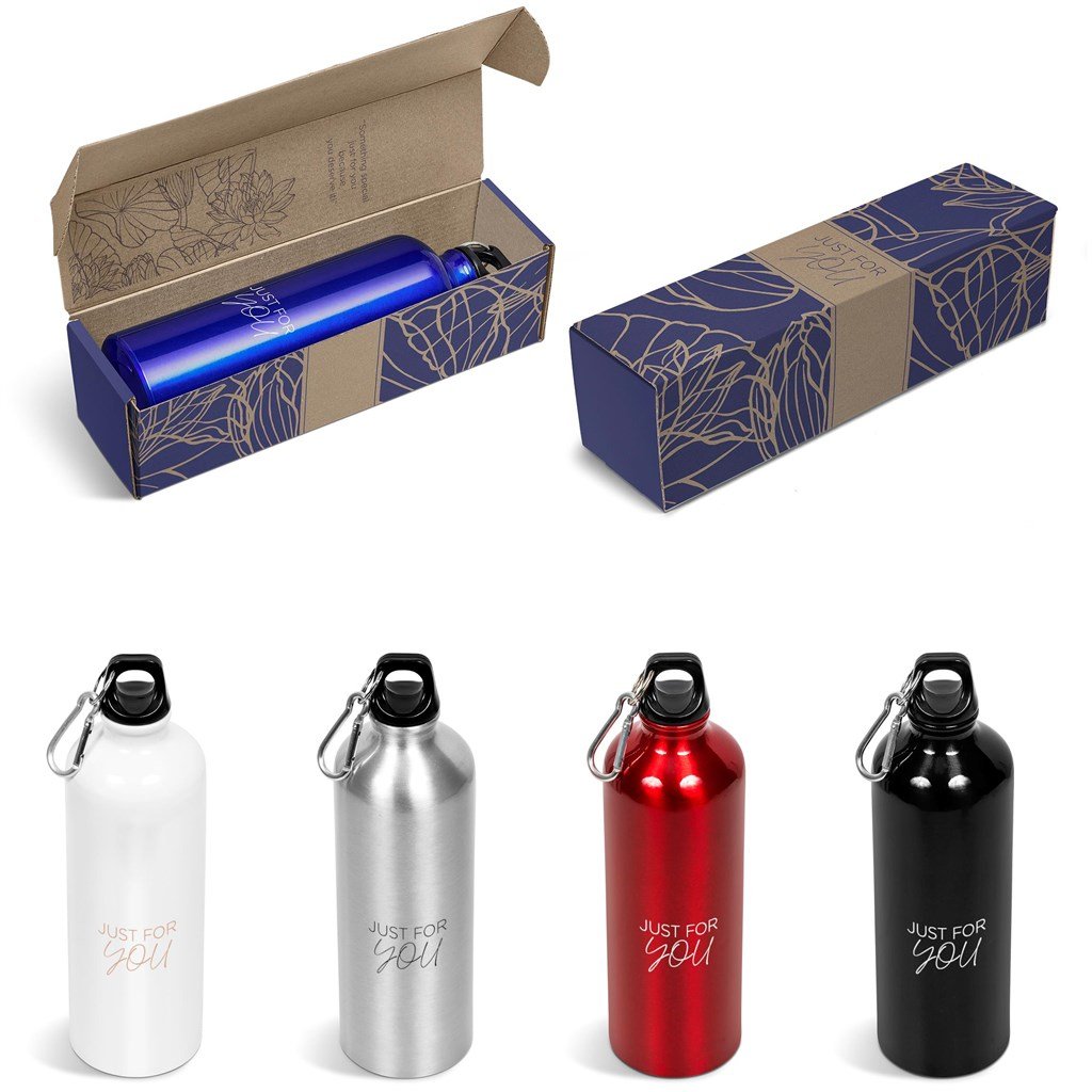 Solano Bottle in Bianca Custom Gift Box - Gold Only