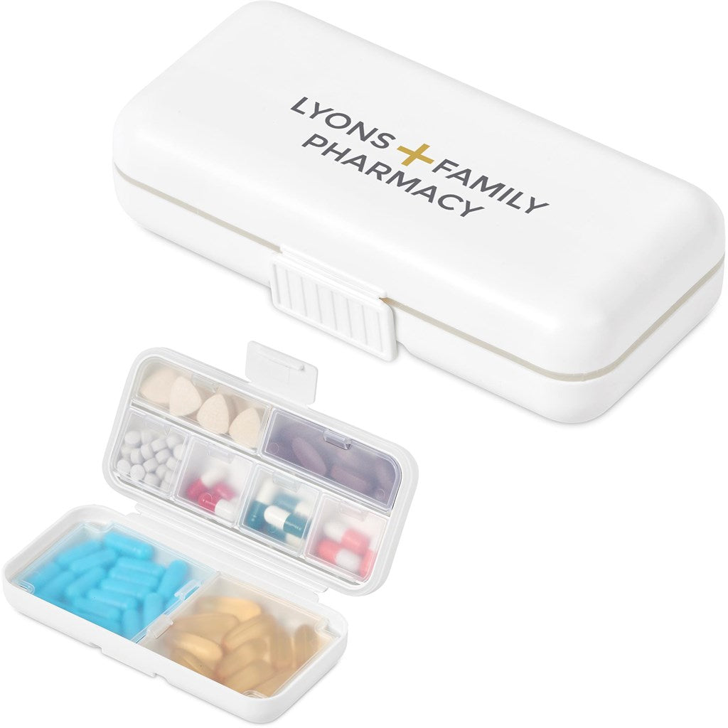 Grid Travel Pill Box