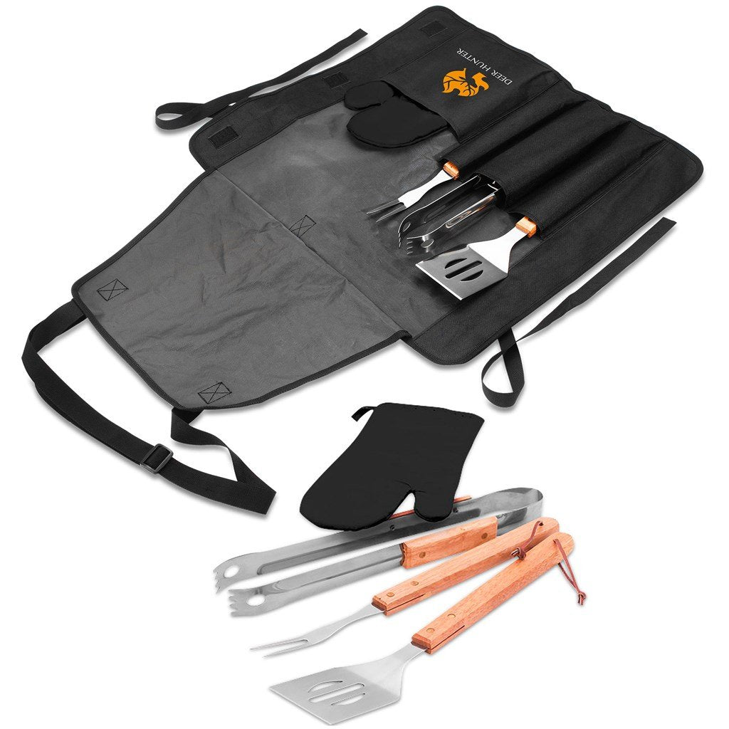 Kalagadi 4-Piece Braai Apron Set