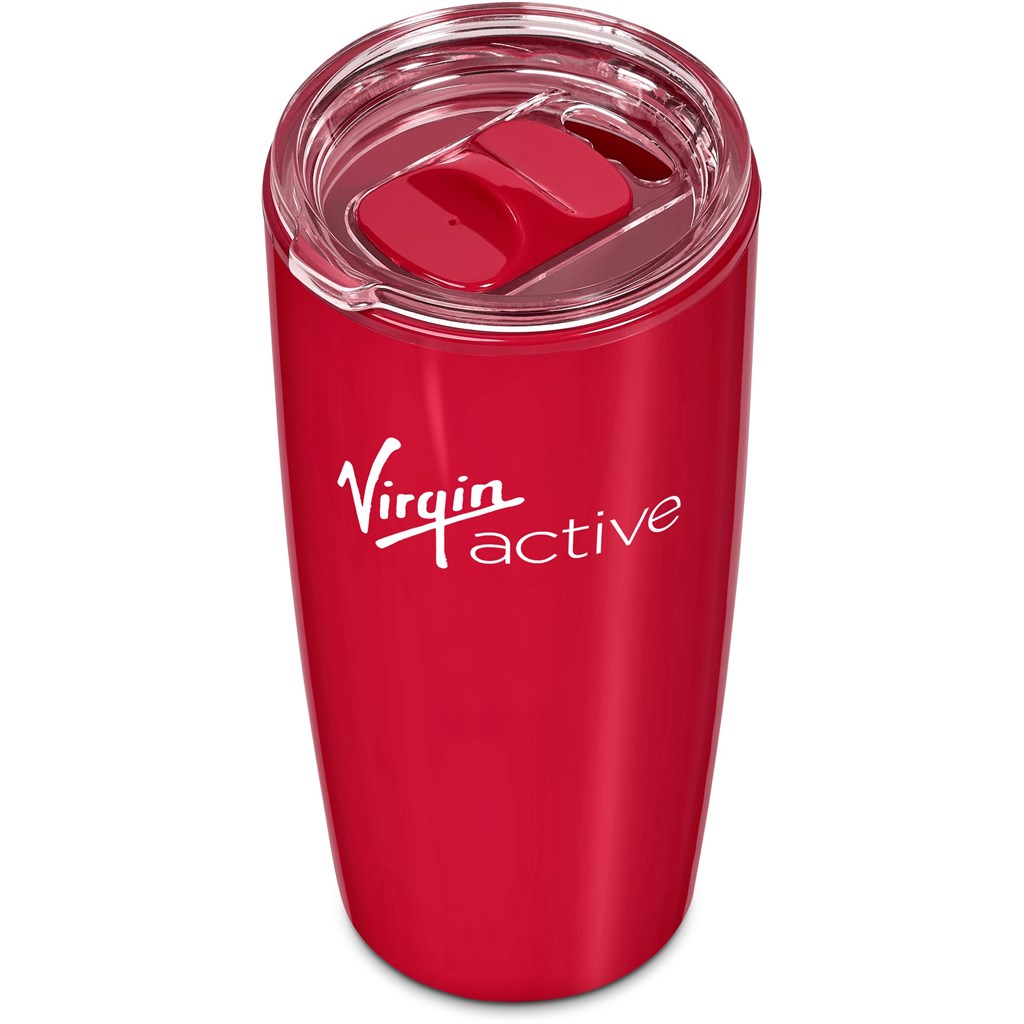 Daytona Plastic 2-in-1 Double-Wall Tumbler & Straw - 600ml