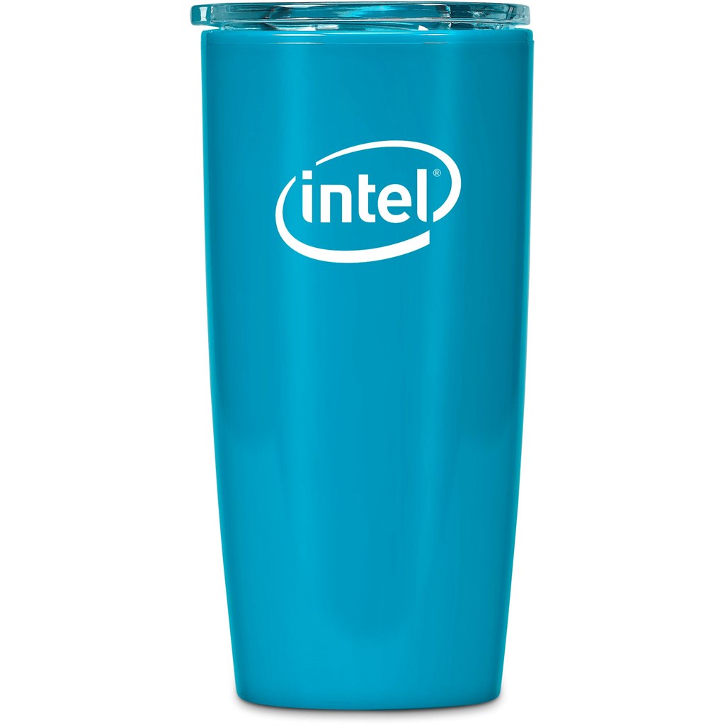 Daytona Plastic 2-in-1 Double-Wall Tumbler & Straw - 600ml