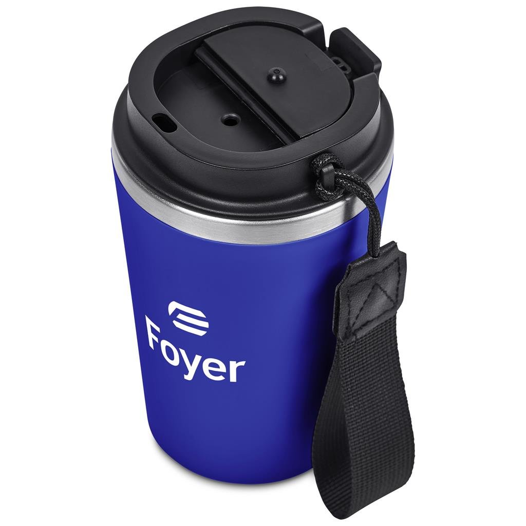 Luca Stainless Steel & Plastic Double-Wall Tumbler – 350ml