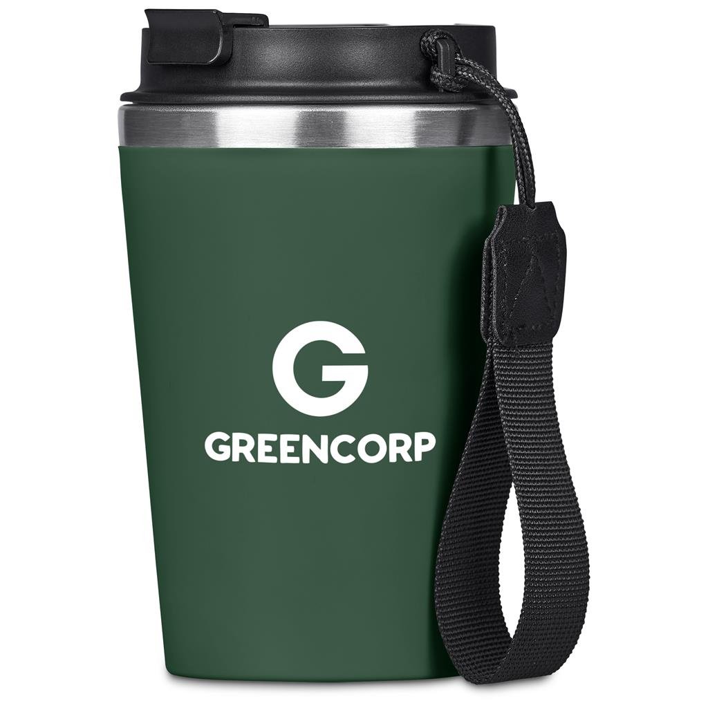 Luca Stainless Steel & Plastic Double-Wall Tumbler – 350ml