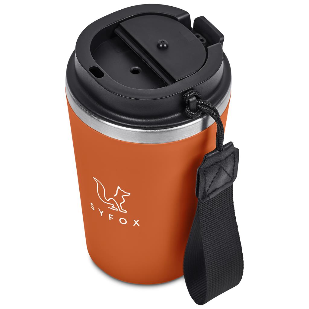 Luca Stainless Steel & Plastic Double-Wall Tumbler – 350ml