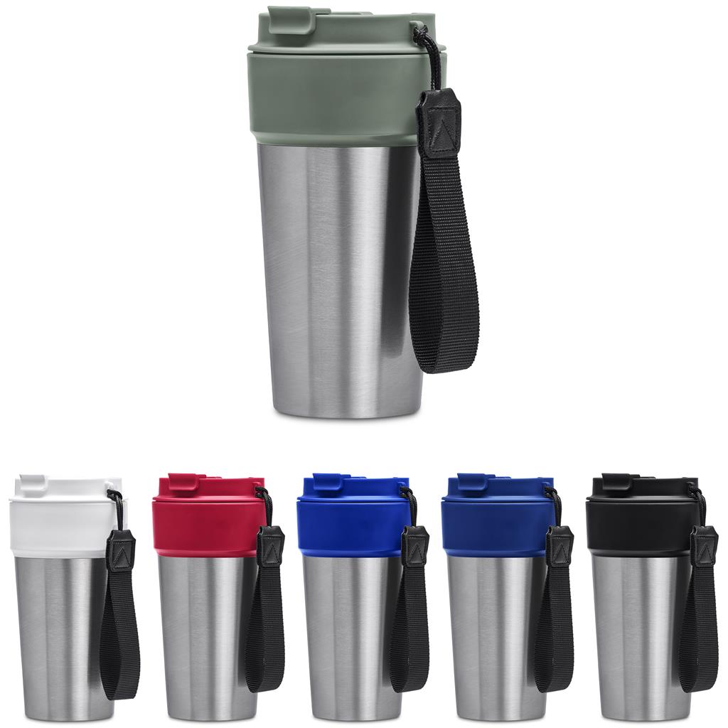 Amigo Stainless Steel & Plastic Double-Wall Tumbler - 500ml
