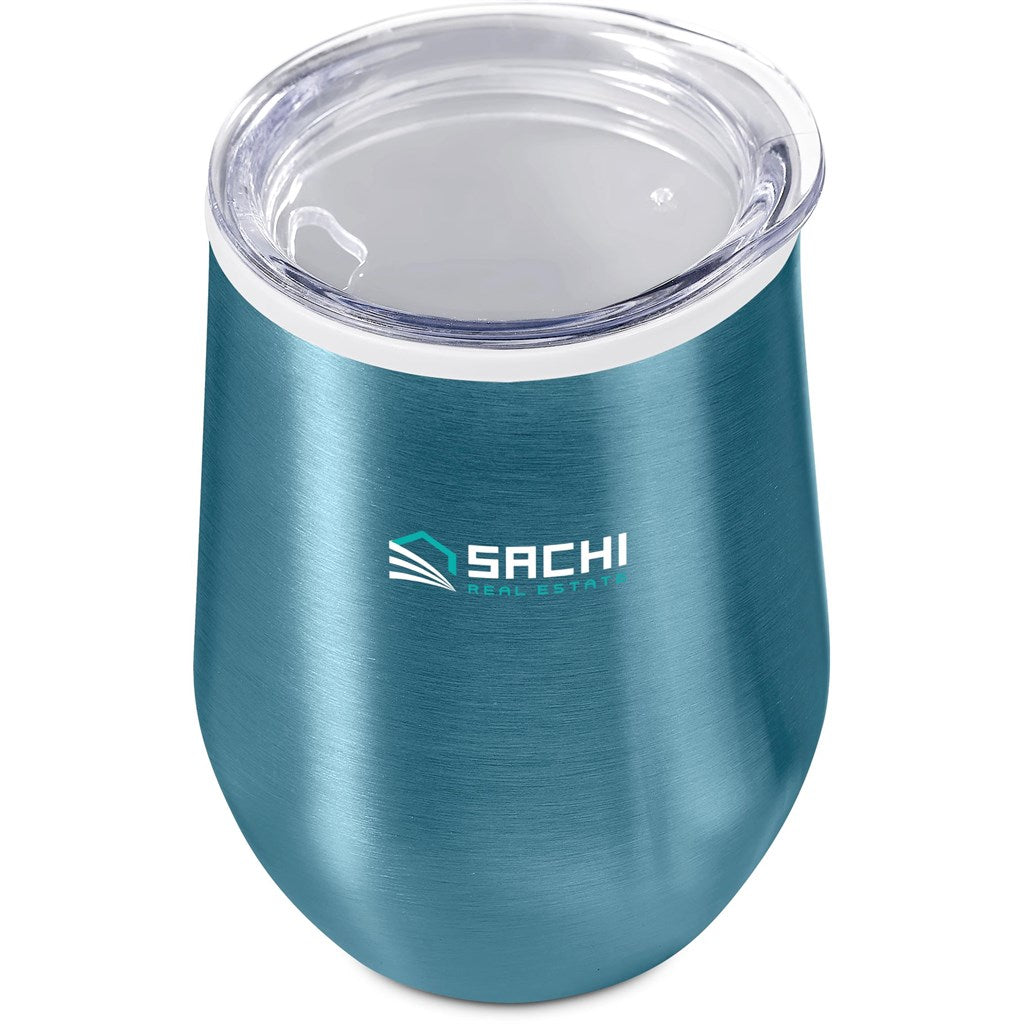 Vogue Madison Stainless Steel & Plastic Double-Wall Tumbler - 350ml