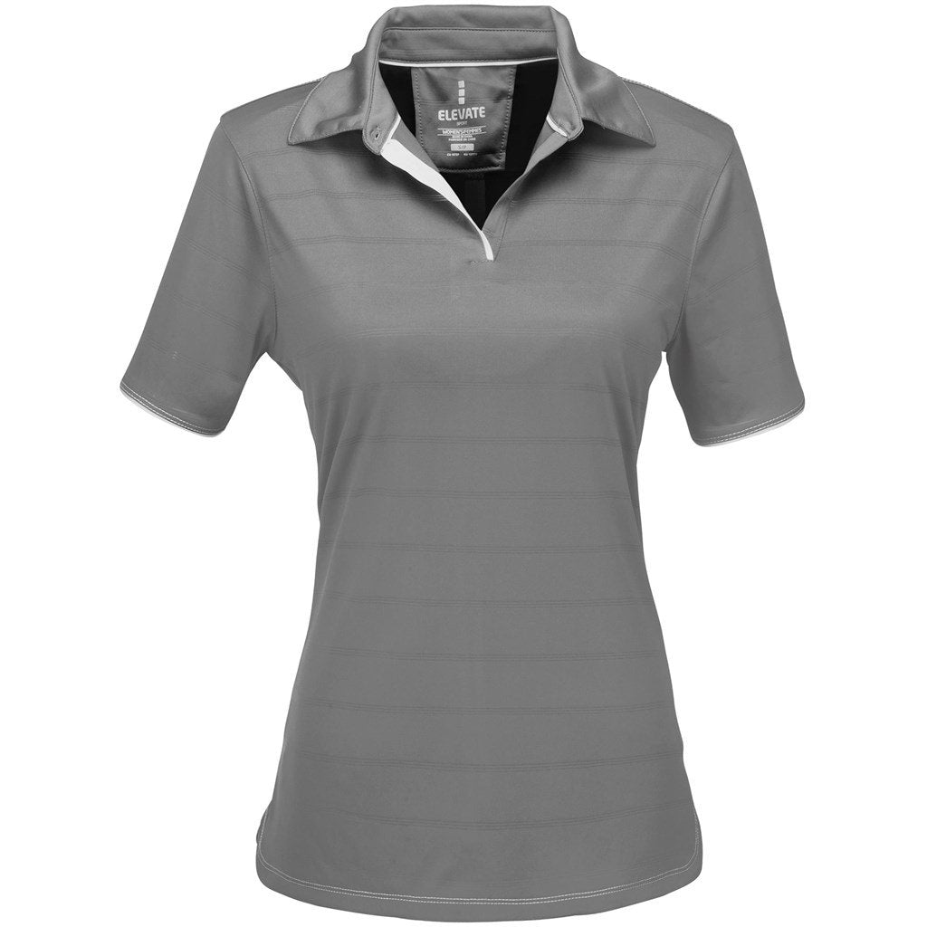 Ladies Prescott Golf Shirt  - Grey