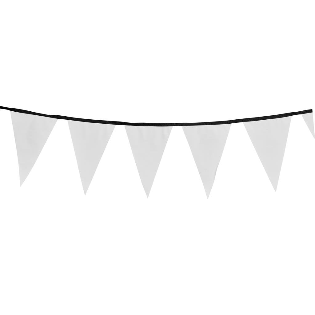 Sublimated Single-Sided Polyester Triangle Bunting 10m