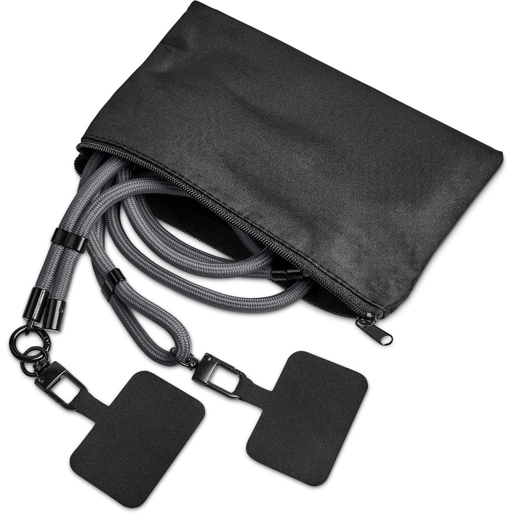 Fusion Crossbody & Wrist Phone Strap Set in Pouch