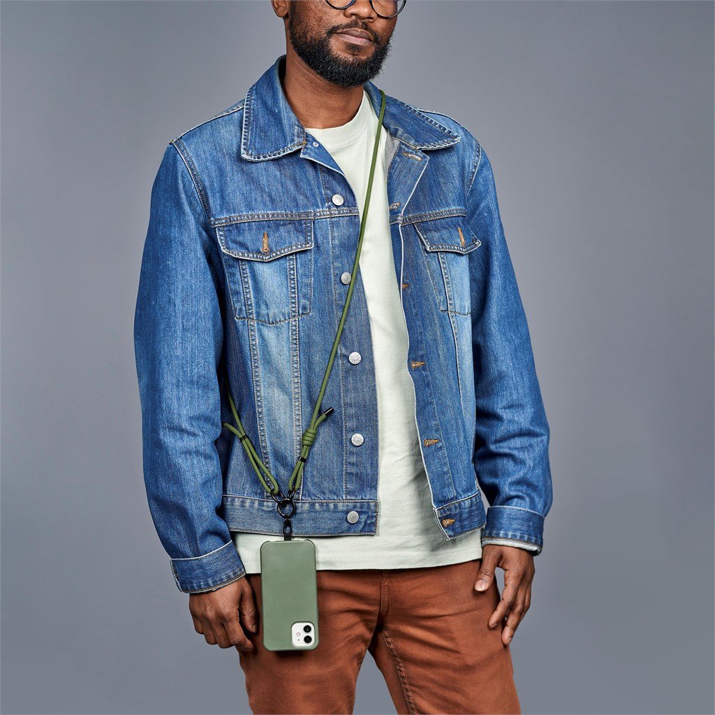 Glam Recycled PET Crossbody Bag & Phone Strap