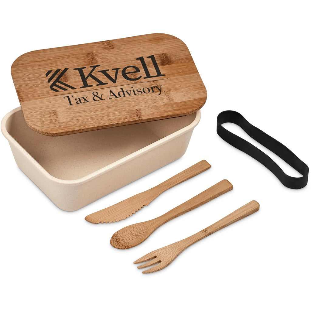 Natura Plus Bamboo Fibre Lunch Box Set