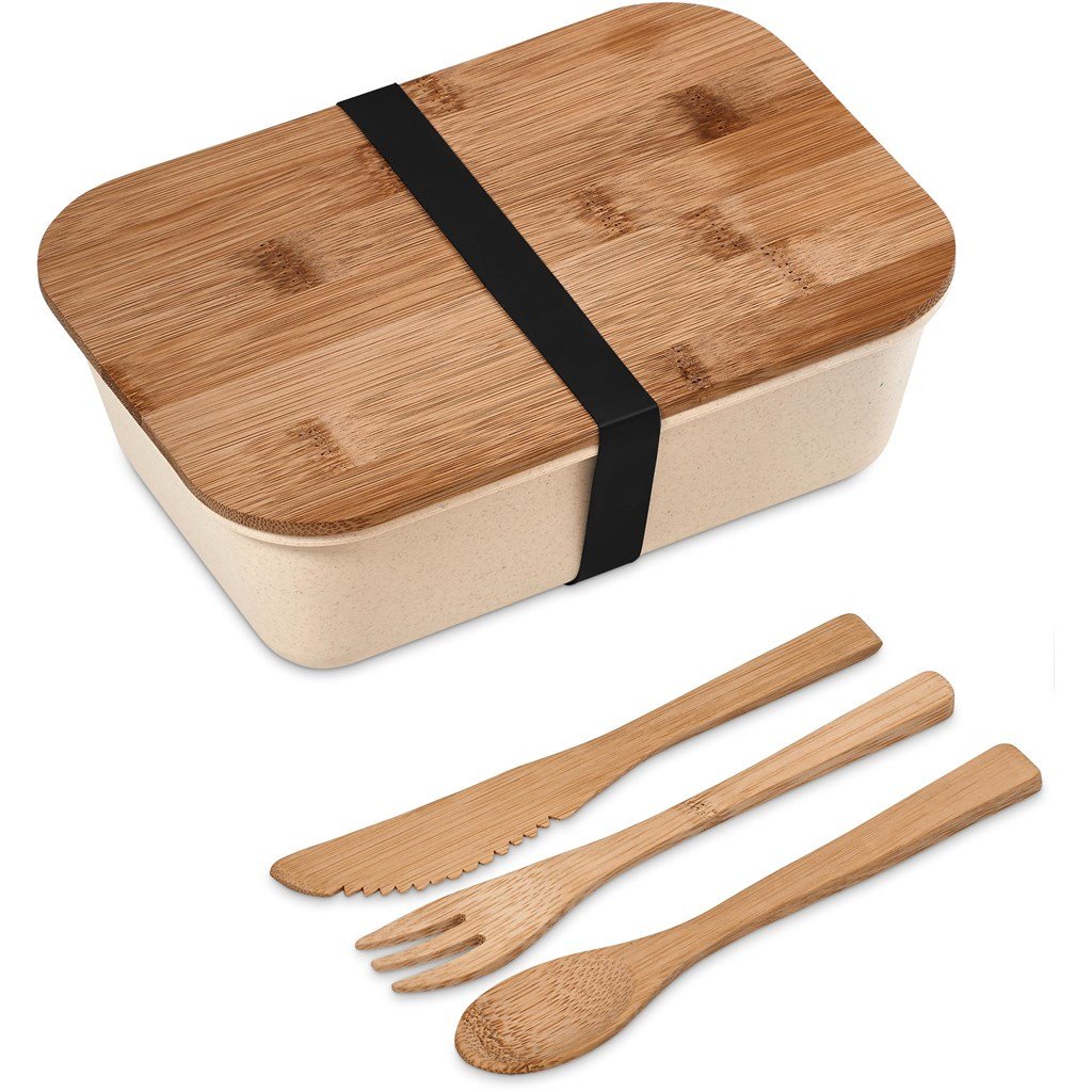 Natura Plus Bamboo Fibre Lunch Box Set