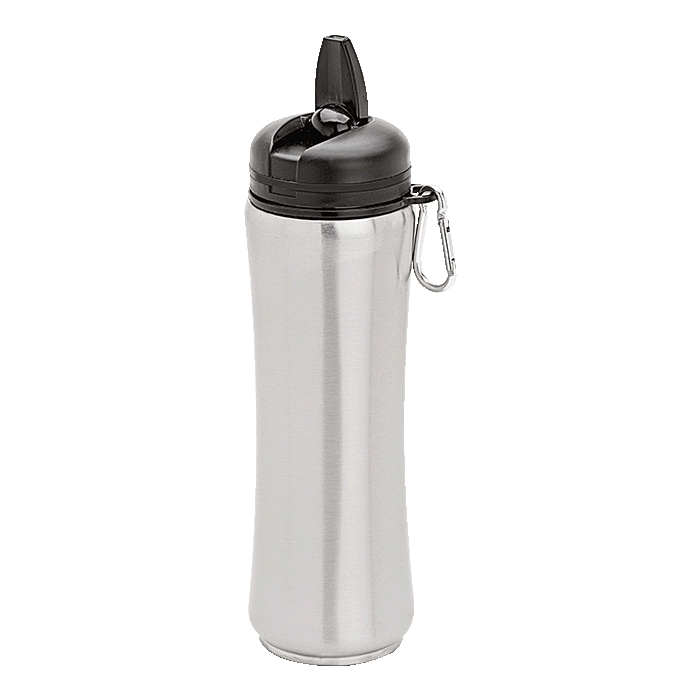 BW0010 - 750ml Stainless Steel Bottle With Carabiner