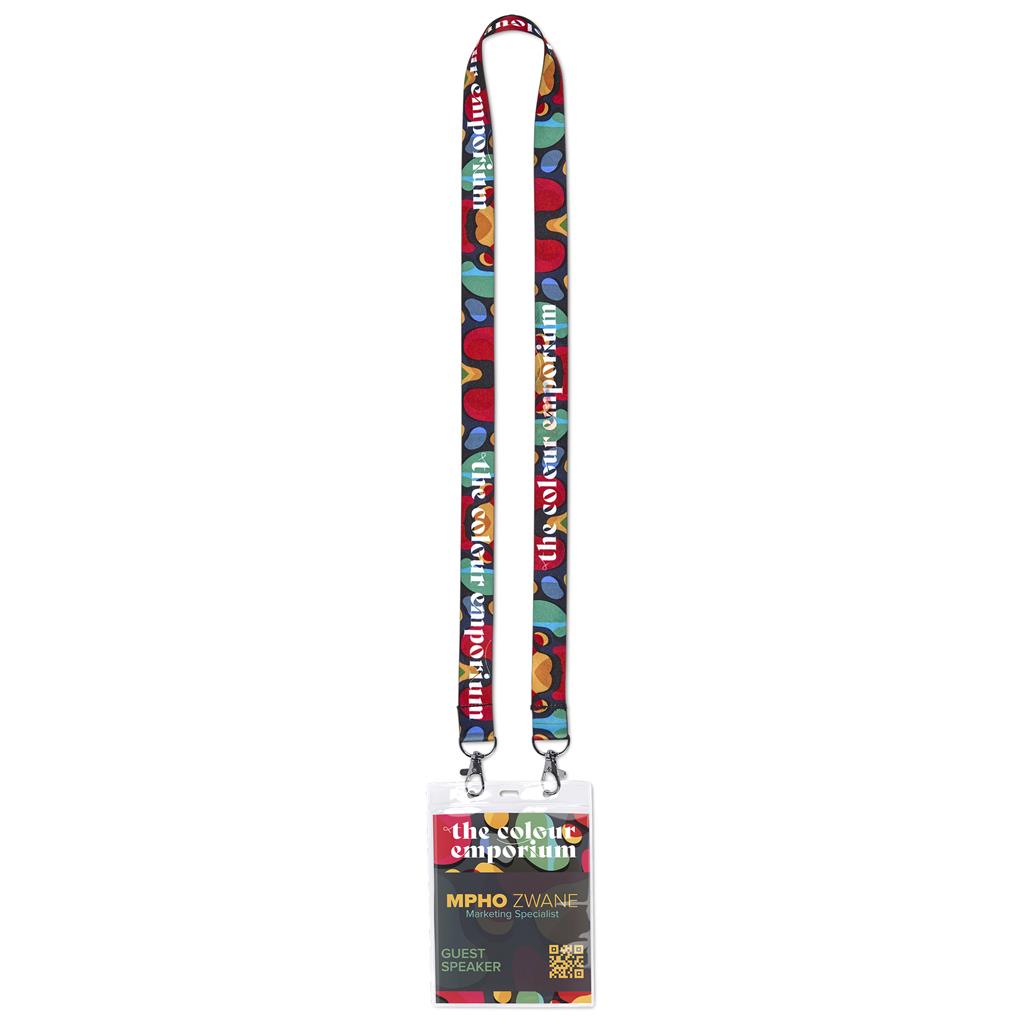 Garros Double-Sided Sublimation Satin Lanyard
