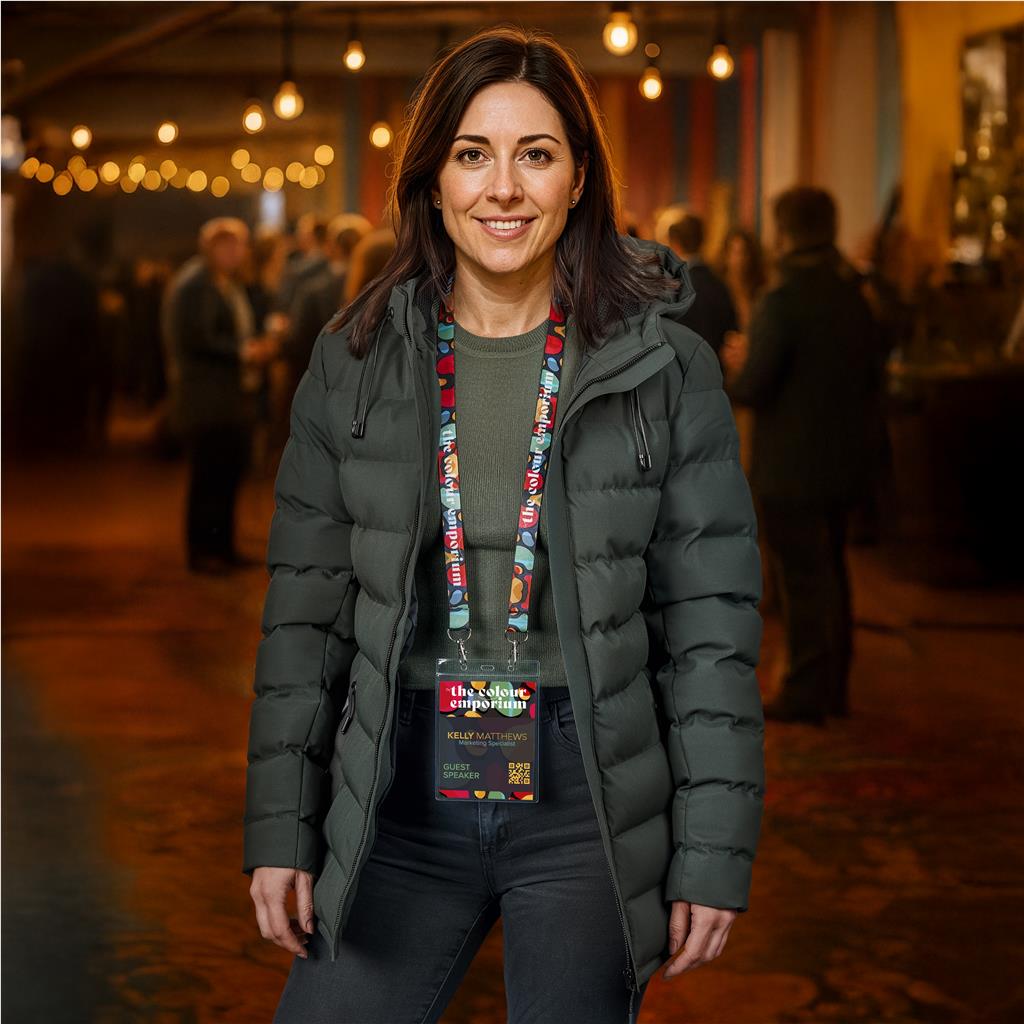 Garros Double-Sided Sublimation Satin Lanyard