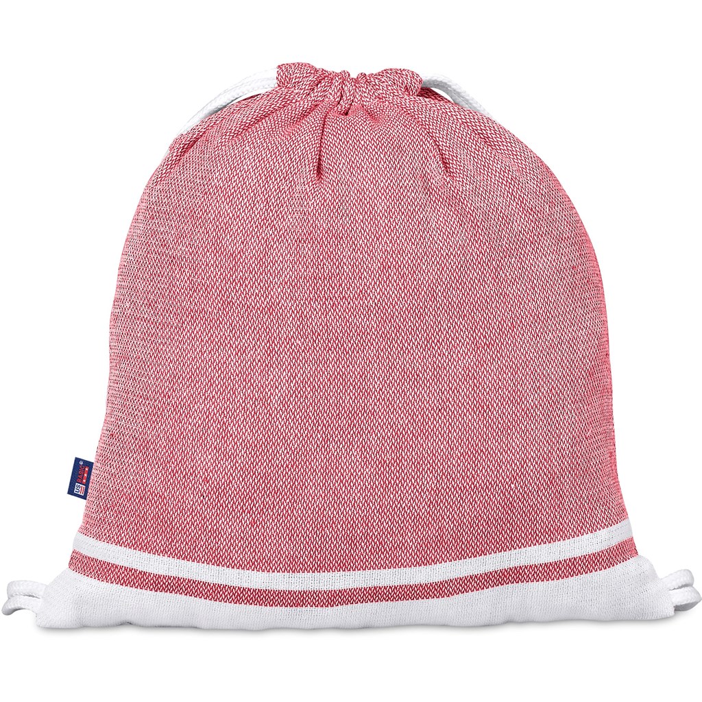 Santa Cruz Cotton-Rich Beach Towel & Drawstring Bag