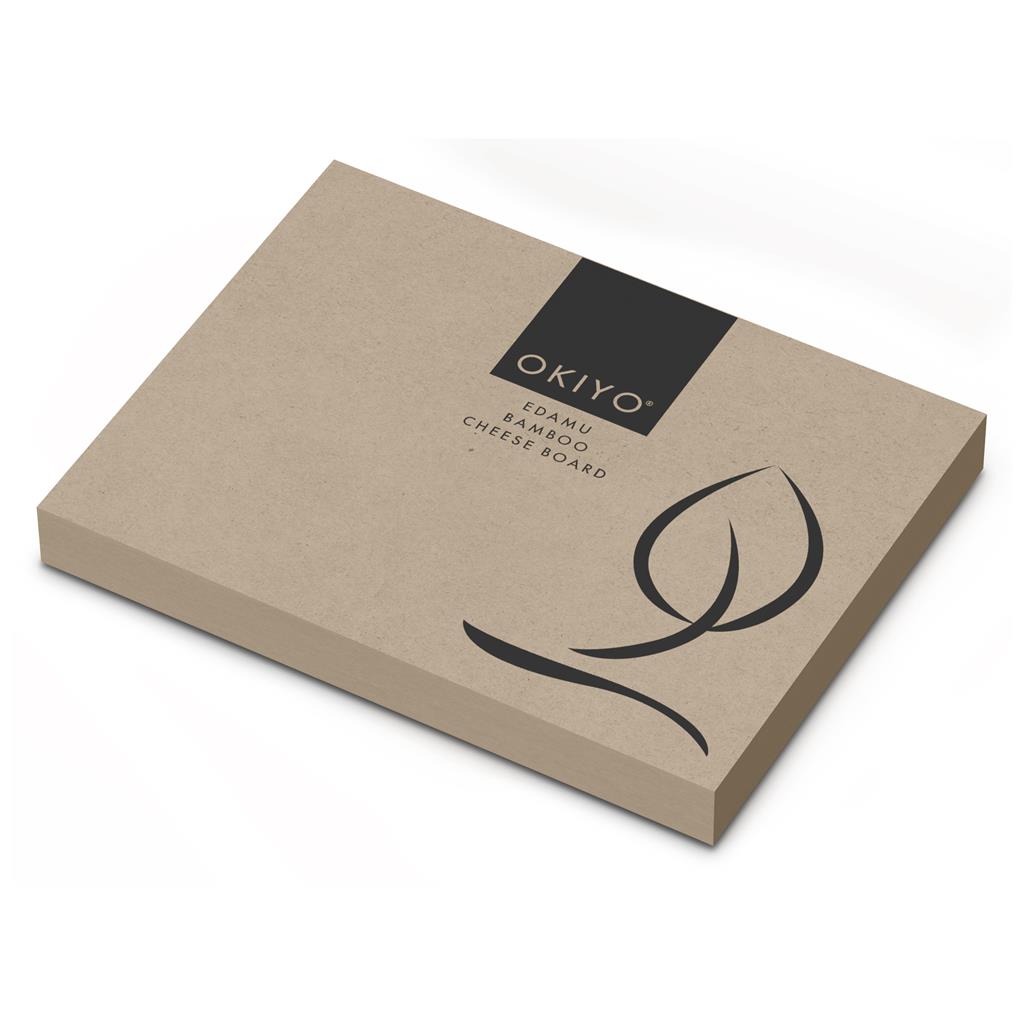 Edamu Bamboo Cheese Board Set