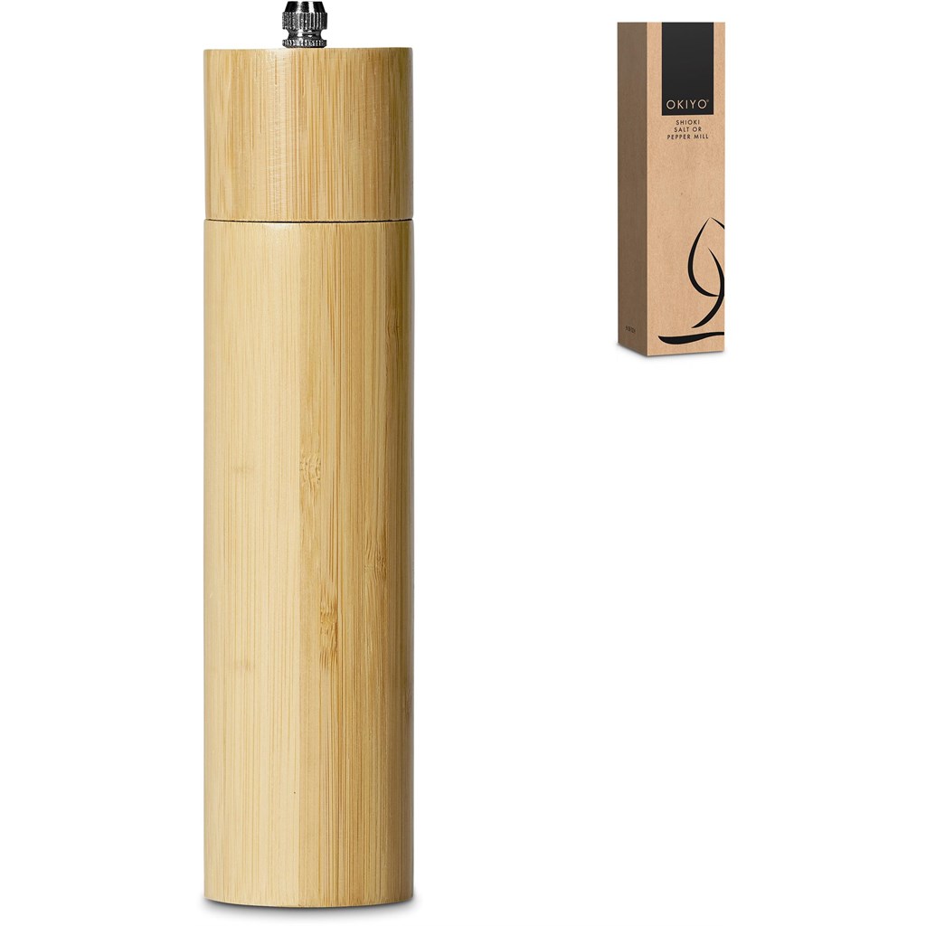 Shioki Bamboo Salt or Pepper Mill