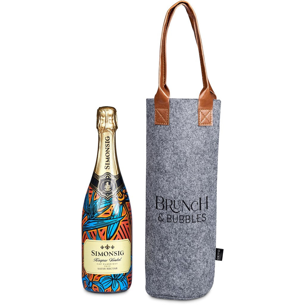 Tahada RPET Felt Wine Tote