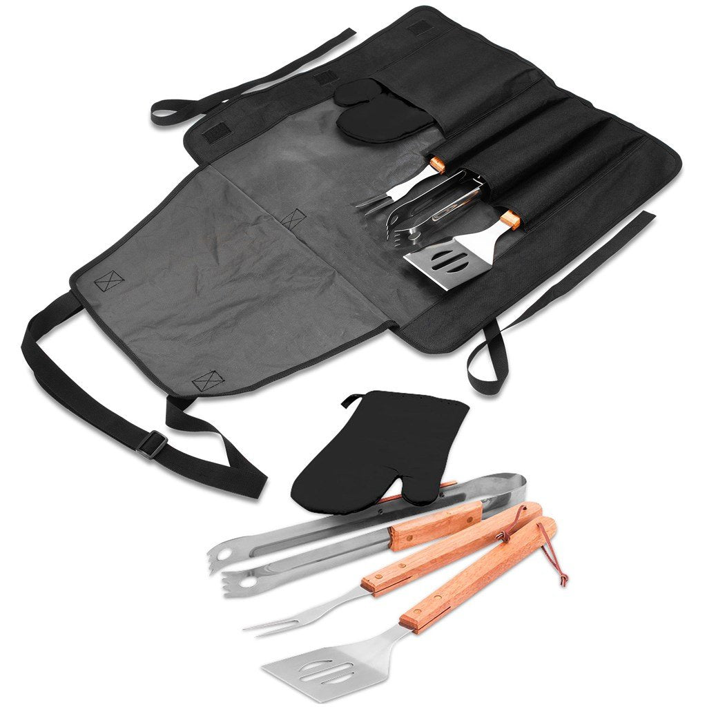 Kalagadi 4-Piece Braai Apron Set