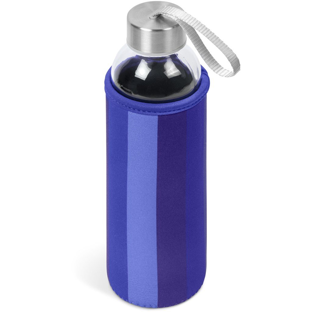 Quirky Glass Water Bottle - 500ml