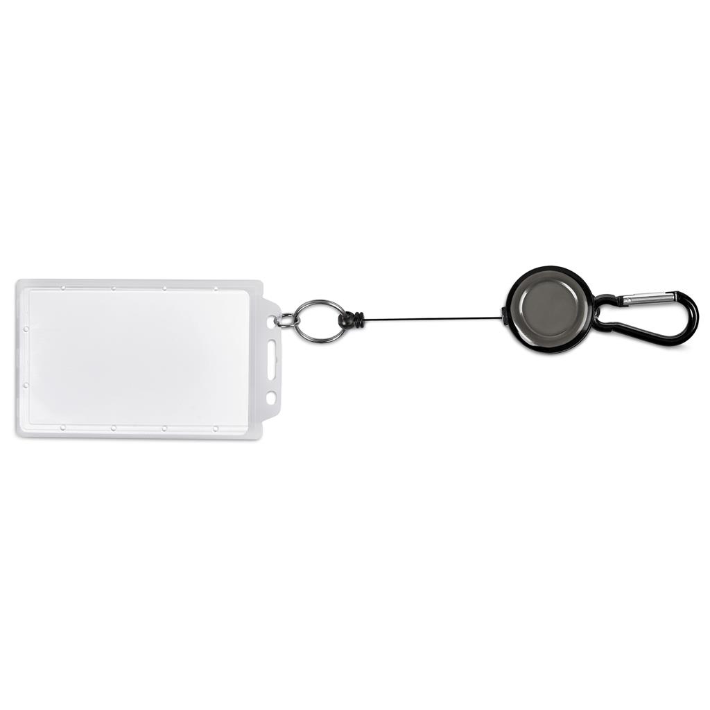 Swipe Retractable Badge Reel with Carabiner