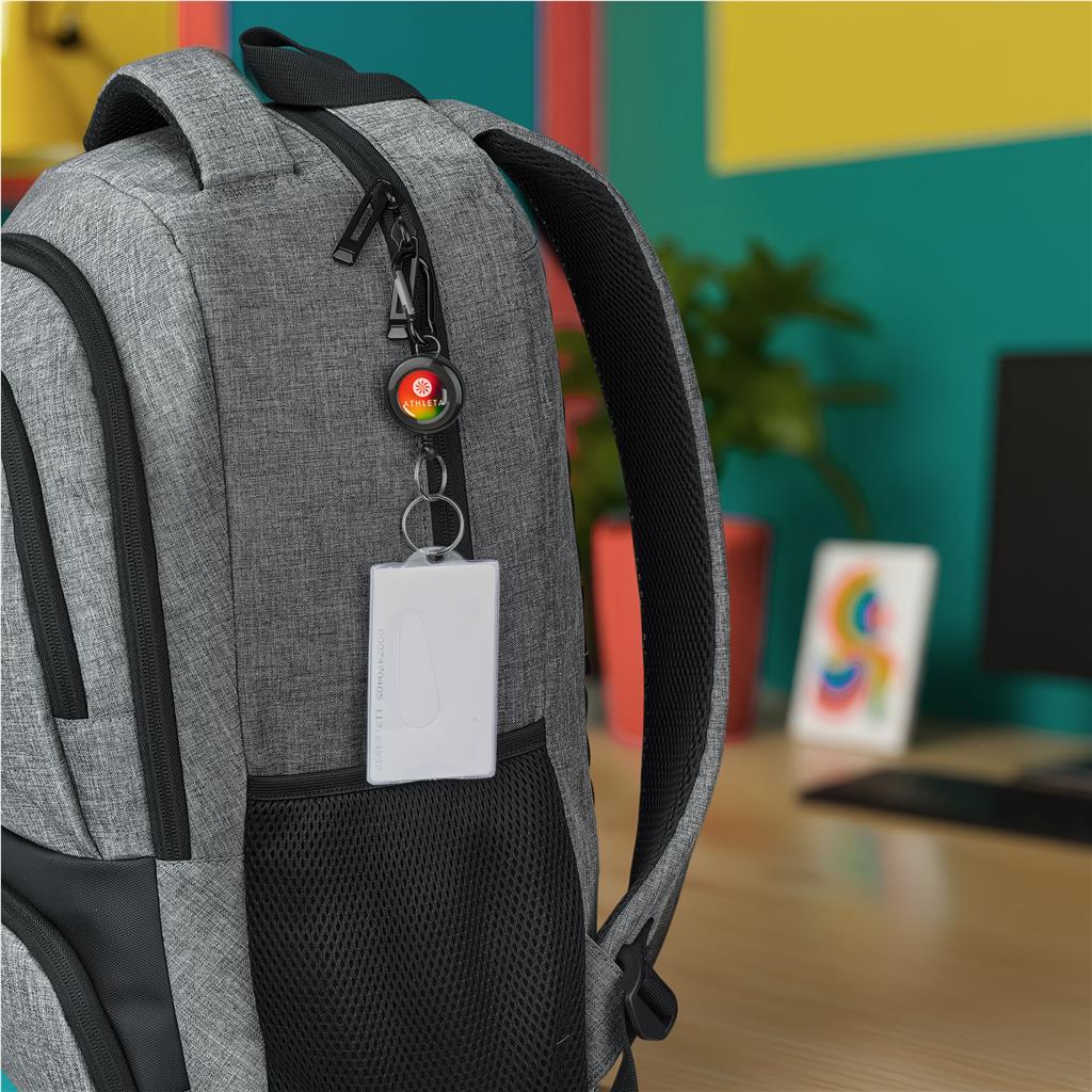 Swipe Retractable Badge Reel with Carabiner