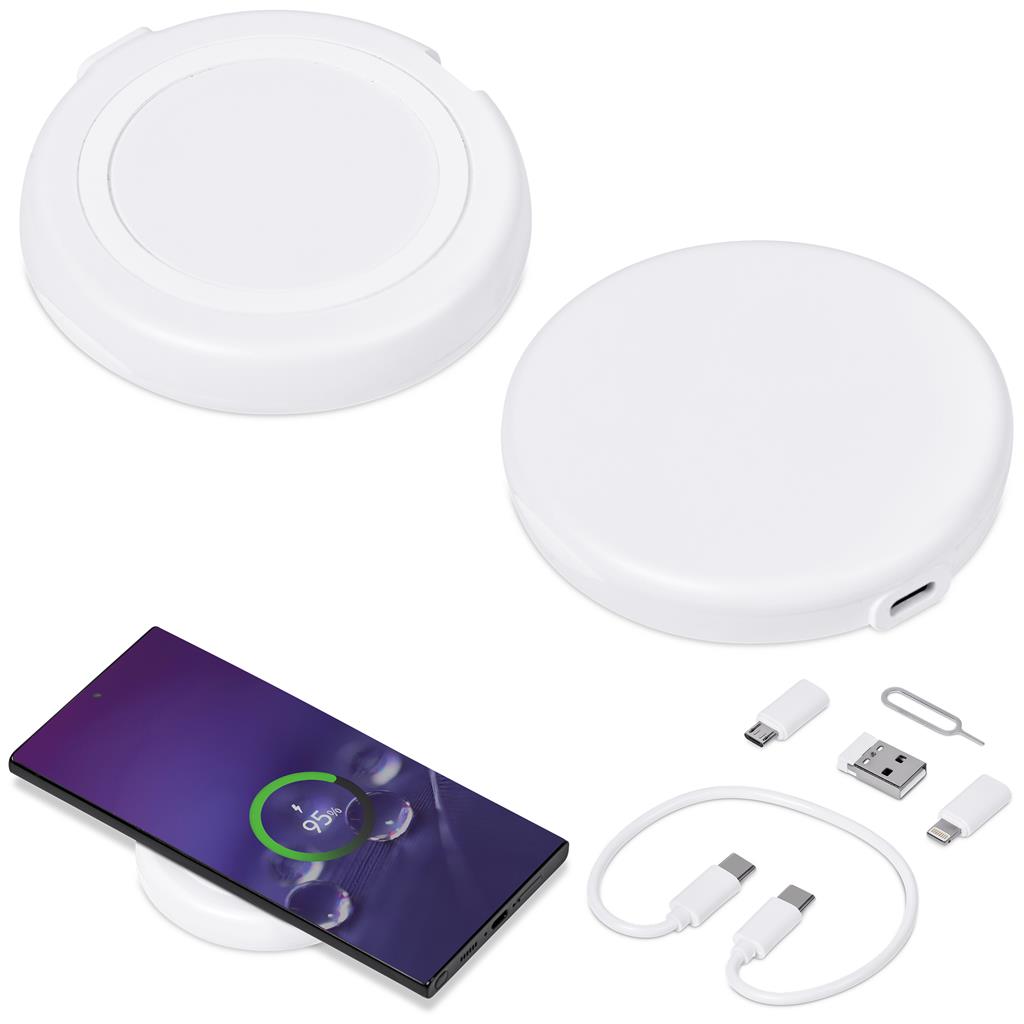 Orbit Wireless Charger & Multi-Function Cable Kit
