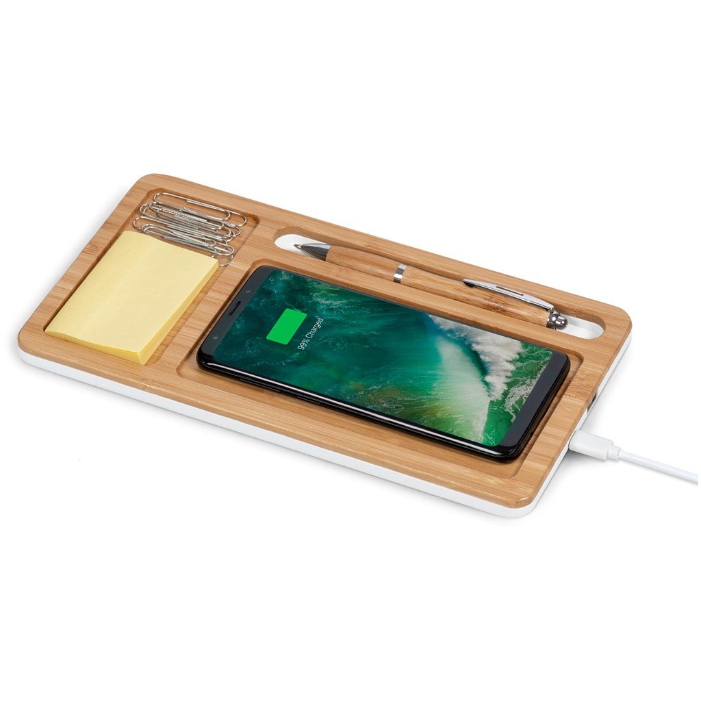 Musen Wireless Charger Desk Organiser