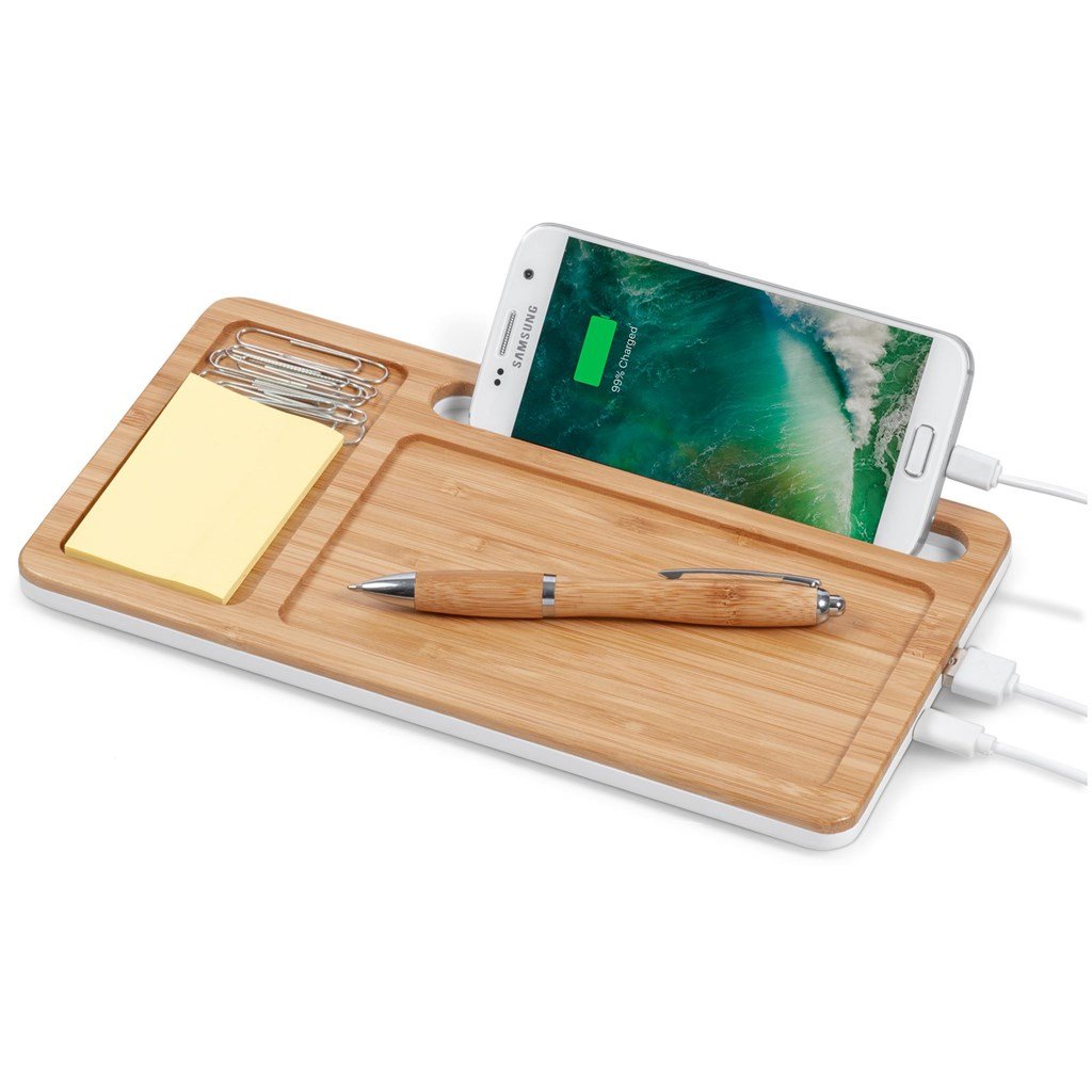 Musen Wireless Charger Desk Organiser