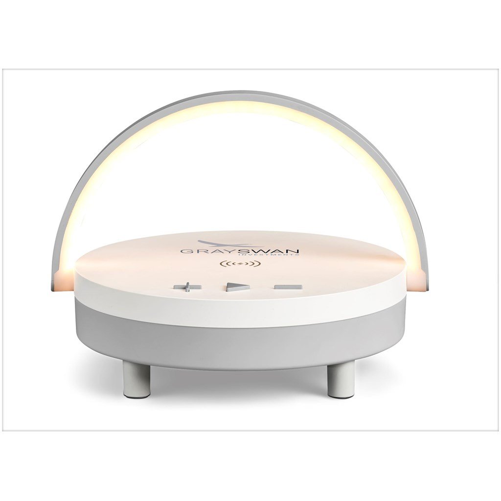 Anchorage Bluetooth Speaker, Wireless Charger & Night Light