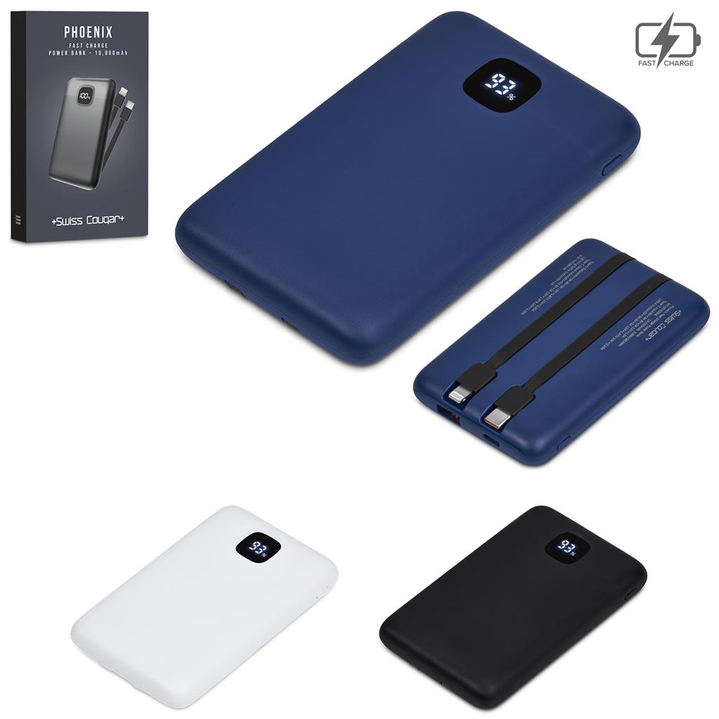 Phoenix Fast Charge 22.5W Power Bank - 10,000mAh